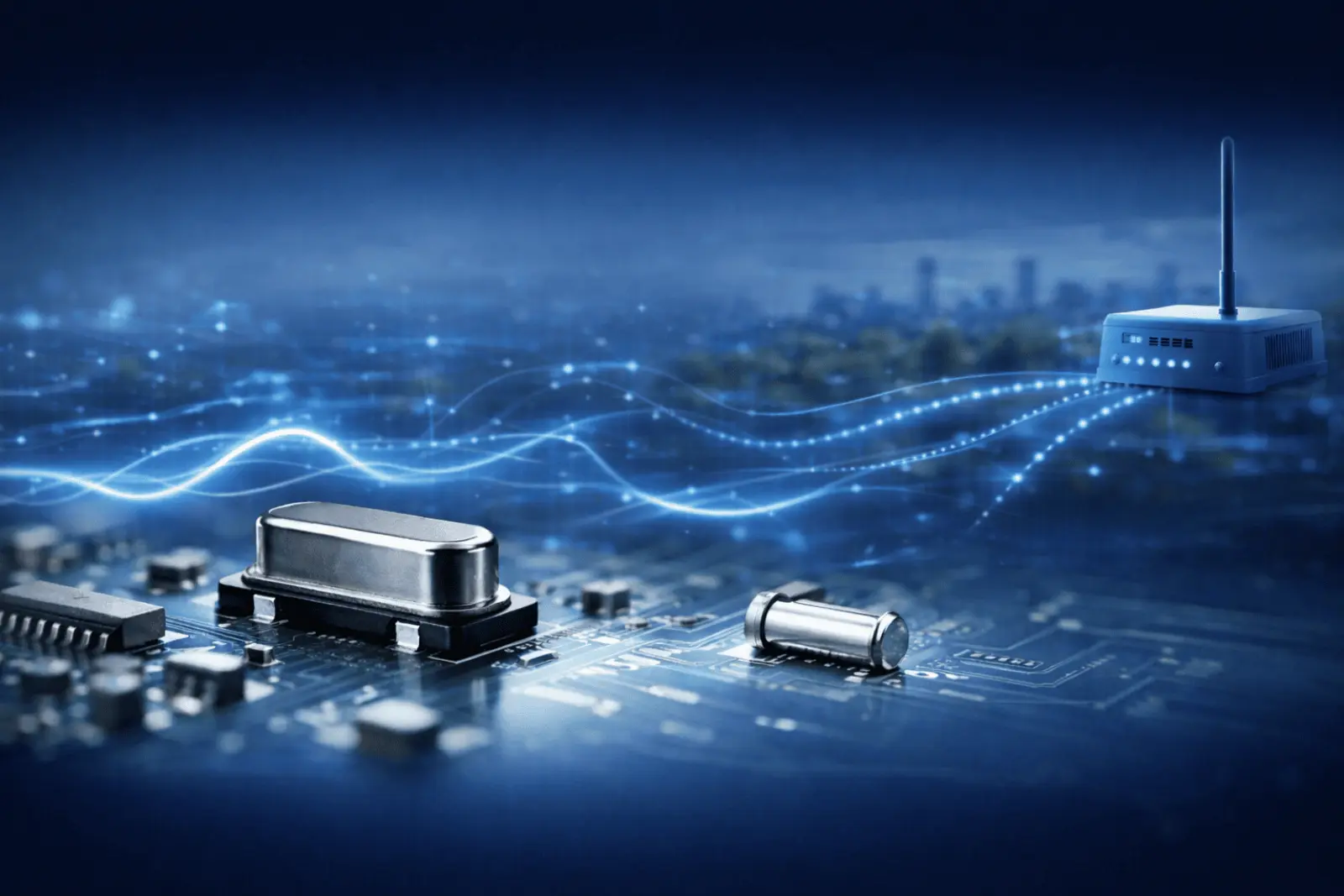 32,768 kHz Kwarts oscilleert niet