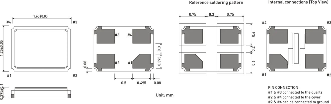 SMD QUARZ SMD01612-4 SMD QUARZ SMD01612-4
