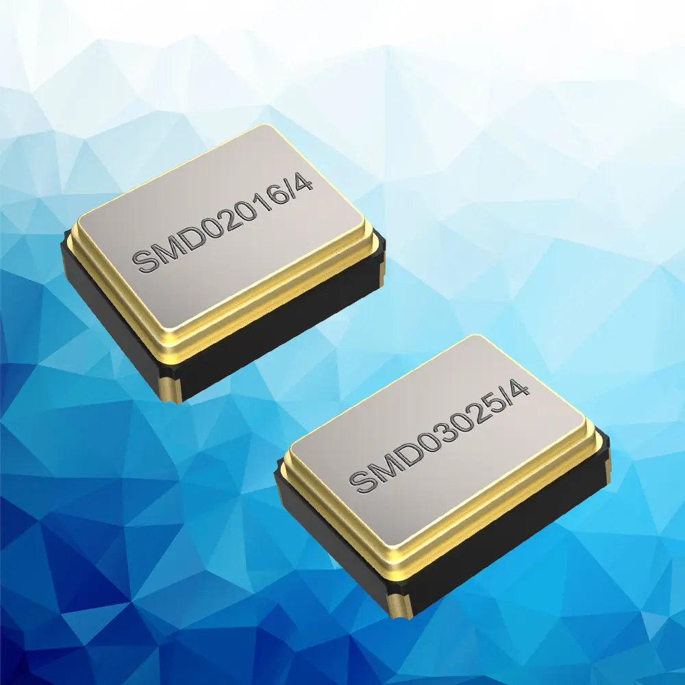 SMD-kristallen: KLEINER EN MEER FREQUENTIEBESTENDIG Oscillerende kristallen, SMD-kristallen, klokgeneratoren, kristallen in keramische behuizingen