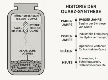Synthetisch kwarts voor oscillerende kwartskristallen
