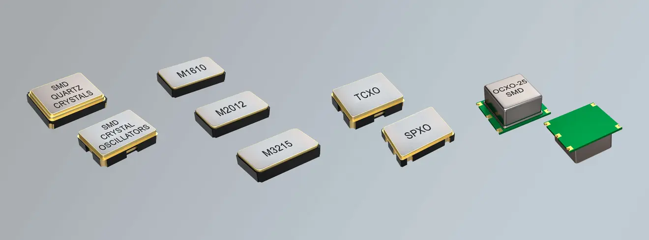 Kwarts kristallen en oscillatoren