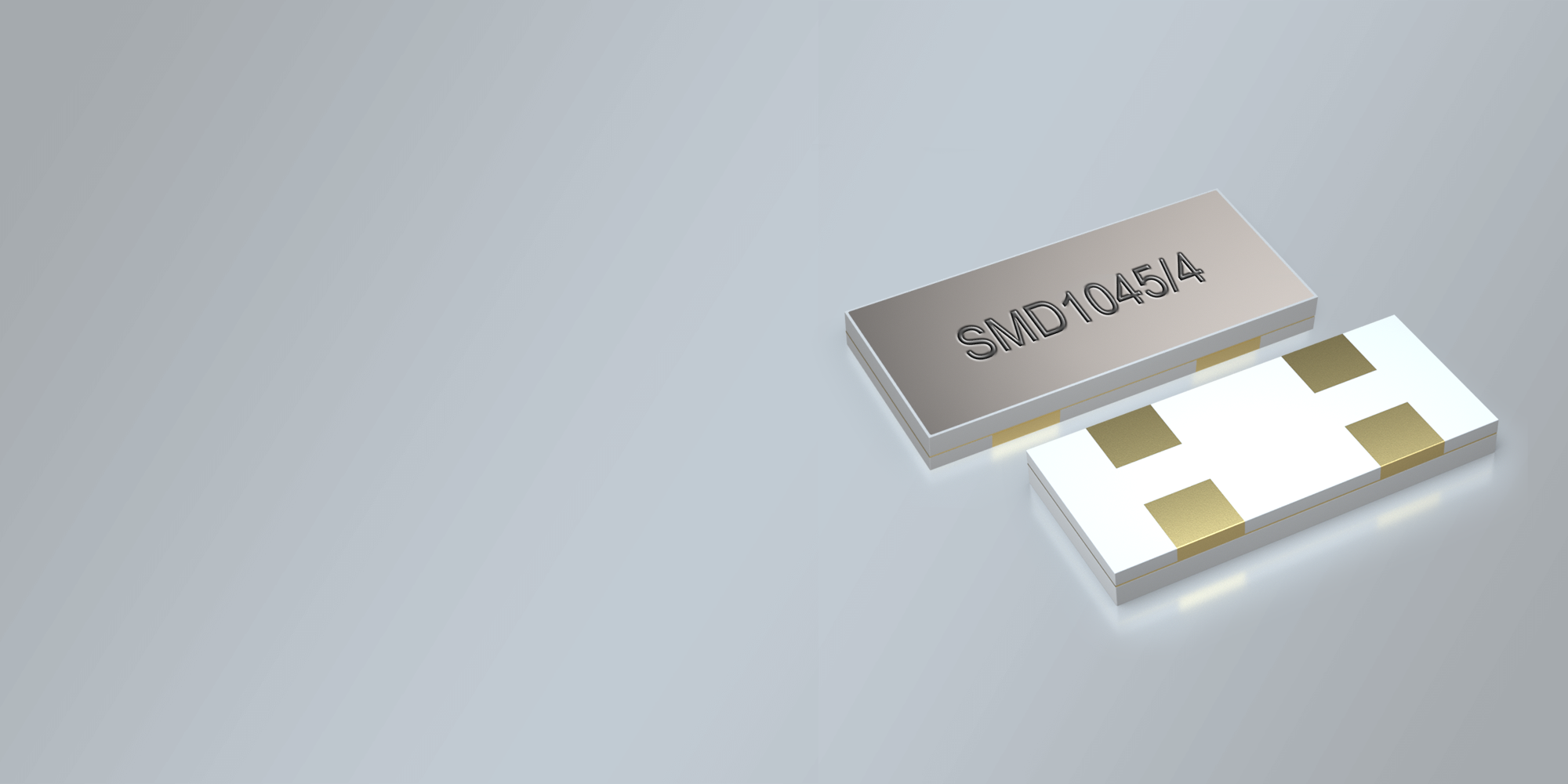 SMD QUARZ 10,0 x 4,5 mm 3,2768 - 10,0 MHz